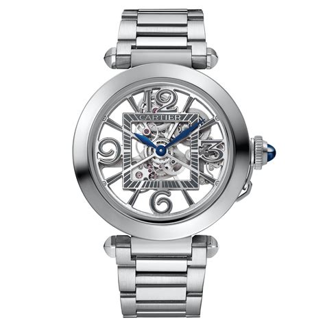 cartier pasha squelette|Pasha de Cartier watch: Pasha de Cartier watch, 41 mm, skeleton.